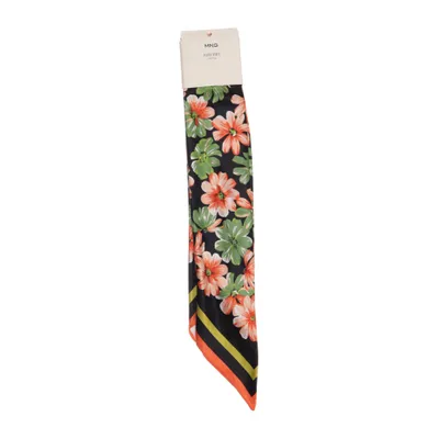 Scarf (Svart, Flerfärgad) från Mango