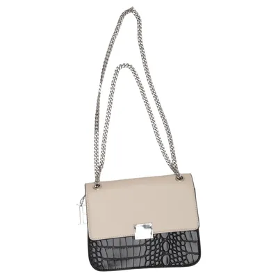 Skuldertaske (Beige, Sort) fra Bulaggi