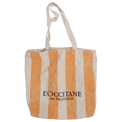Tygpåse (Orange, Vit) från L'Occitane