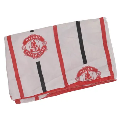 Pudebetræk (Hvid, Rød, Sort) fra Manchester United Bomuld, Polyester