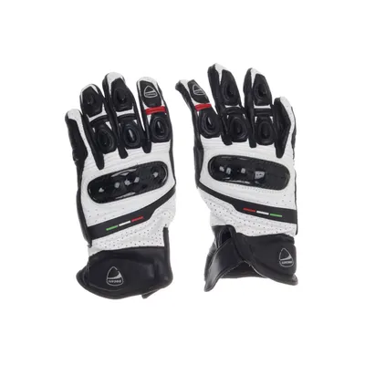 Motorcykelhandskar (Svart, Vit) från Ducati Skinn