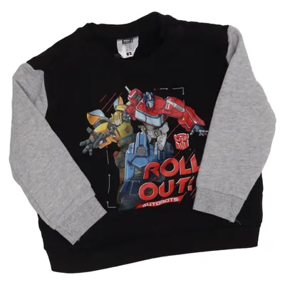 Sweatshirt (Zwart, Grijs, Meerkleurig) van Transformers Katoen