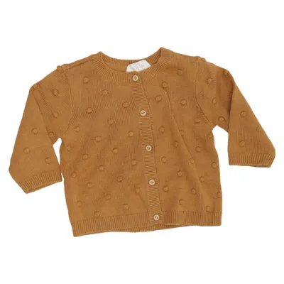 Cardigan (Brun) Bomuld