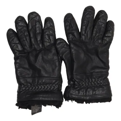 Gloves (Black) from Gaucho Polyester, Wool