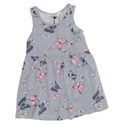 Dress (Blue, Multicolored) from H&M Kids Cotton