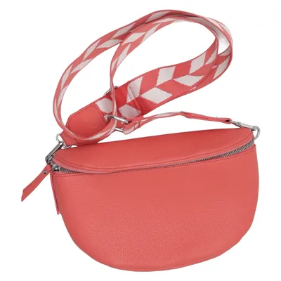 Waist bag (Red, White)