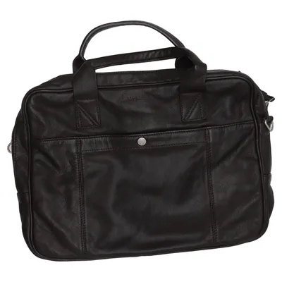Sac d'ordinateur (Noir) de Matinique Cuir, Polyester