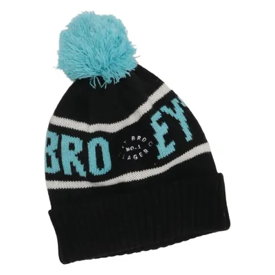 Bobble hat (Black, Blue, White) from Ey Bro Acrylic, Polyester