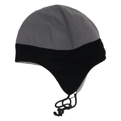Trapper hat (Gray, Black) from Decathlon Creation Polyester, Polyurethane