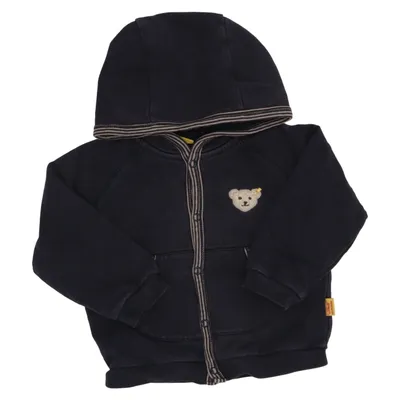 Sweat à capuche (Bleu) de Steiff Coton, Élasthane