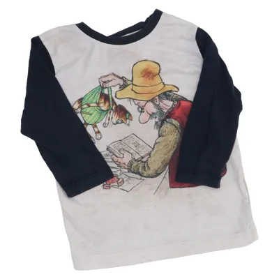 T-shirt à manches longues (Beige, Bleu, Multicolore) de Pettson och Findus