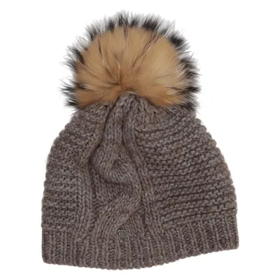 Bobble hat (Gray) from Seeberger Acrylic, Wool