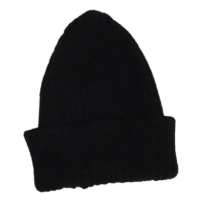 Beanie (Black) from Barena Merino wool