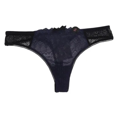 Strings (Bleu, Noir) de Hunkemöller Élasthane, Polyamide