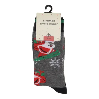 Chaussettes (Gris, Multicolore) de Runsven Coton, Élasthane, Polyamide, Polyester