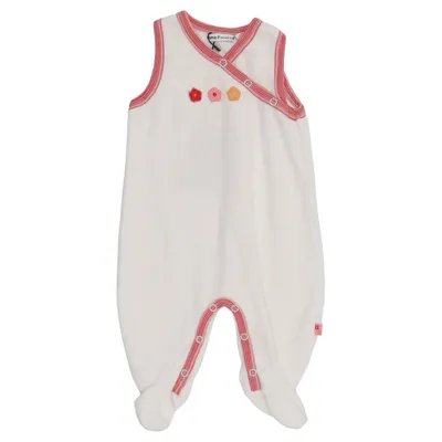 Barboteuse (Blanc, Rose) de Name It Newborn