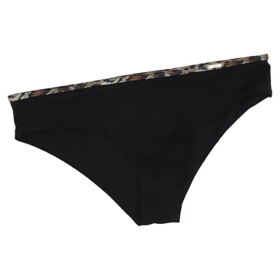 Bikini broekje (Zwart, Bruin) van Sapph Elastaan, Polyamide