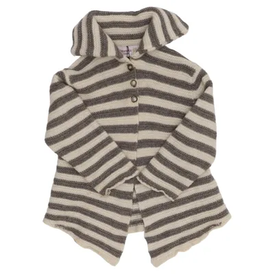 Cardigan (Gris, Blanc) de Månestråle Cachemire