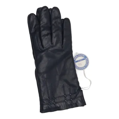 Leather gloves (Blue) from Roeckl