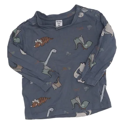 Langærmet t-shirt (Blå, Flerfarvet) fra Dopo Dopo Baby Bomuld