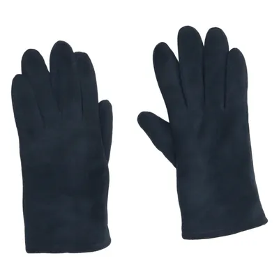 Gloves (Blue) from Glitter Leather, Polyester