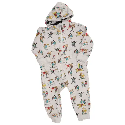 Mjukisdräkt (Vit, Flerfärgad) från Åhléns Bomull