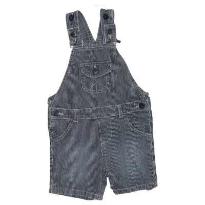 Latzhosen Shorts (Blau, Weiß) von Alana Baumwolle
