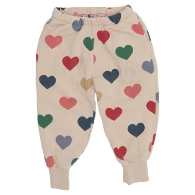 Sweatpants (Beige, Multicolored) from Konges Sløjd Organic cotton, Polyester