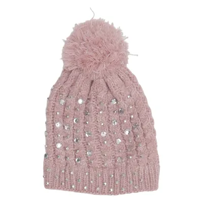 Pompon muts (Roze) van Tedi Acryl