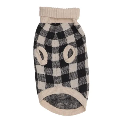 Hundkläder (Svart, Vit) från H&M Polyester, Akryl, Ull
