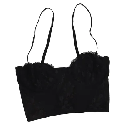 Bustier (Sort) fra Divided by H&M Elastan, Polyester