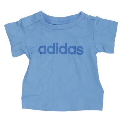 T-shirt (Blå) från Adidas Bomull, Elastan