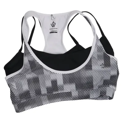 Sport-BH (Svart, Vit) från Workout Empire