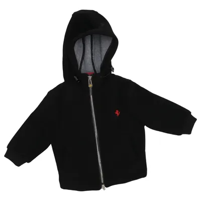 Huvtröja (Svart) från Ferrari Polyester