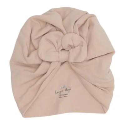 Turban (Beige) de Konges Sløjd Élasthane, Coton biologique