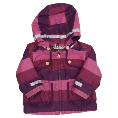 Veste imperméable (Violet, Rose) de Danefae Coton, Polyester