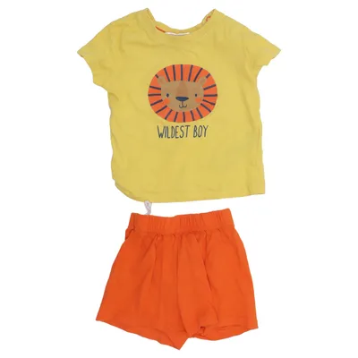 Ensemble (Jaune, Orange, Multicolore) de Ergee Coton