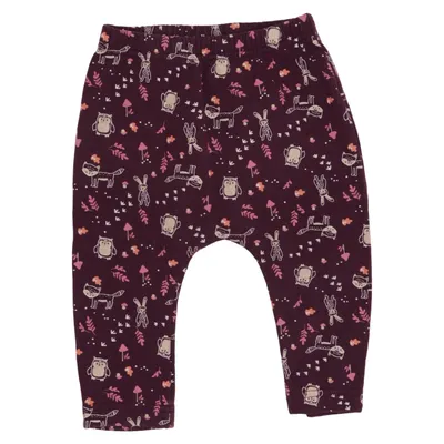 Legging (Violet, Multicolore) de Topomini Coton, Élasthane