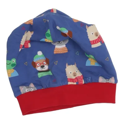 Bonnet (Bleu, Rouge, Multicolore) de Babauba Coton, Élasthane