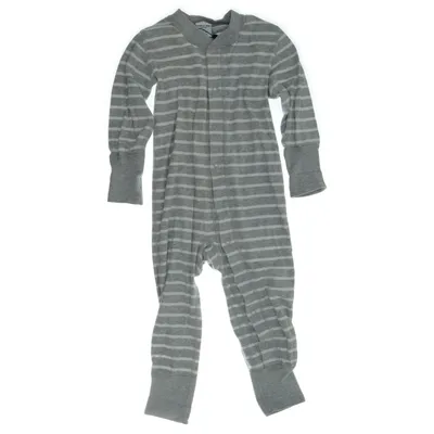 Sparkdräkt (Grå, Vit) från Polarn O. Pyret Ekologisk bomull