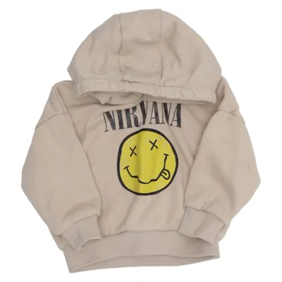 Huvtröja (Beige) från Nirvana Bomull, Polyester