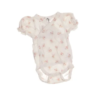 Romper (Wit, Meerkleurig) van Newbie by KappAhl Katoen, Elastaan