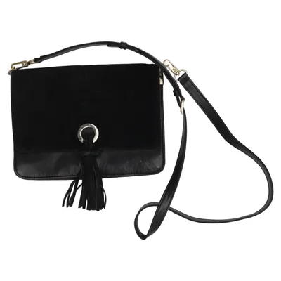 Shoulder-bag (Black, Blue) from Beck Söndergaard Cotton, Leather
