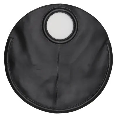 Handbag (Black) from ASOS Leather