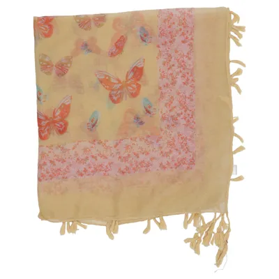 Châle (Jaune, Multicolore) de Yigga Polyester