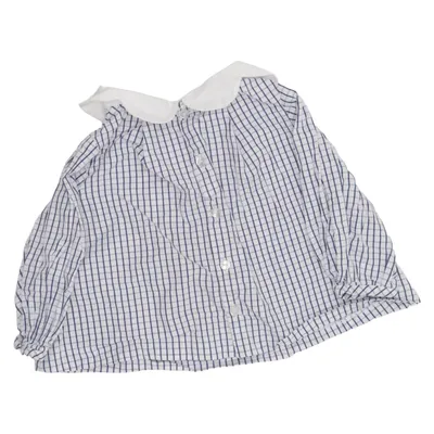 Blouse (Bleu, Blanc) de Jacadi Paris Coton