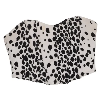 Bustier (White, Black) from Collection Pimkie Elastane, Polyester