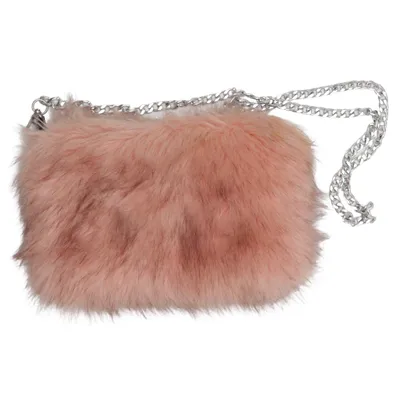 Shoulder-bag (Pink) from Luxe Polyester