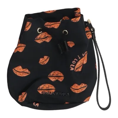 Sac à main (Noir, Orange) de Bimba y Lola Cuir, Polyester