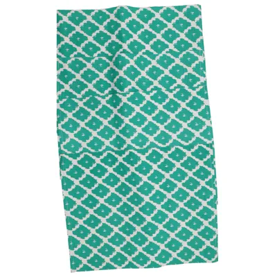Set de table (Vert, Blanc) de Mogihome Coton